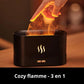 Le diffuseur COZY flamme 3 en 1 est disponible en deux couleurs : noir