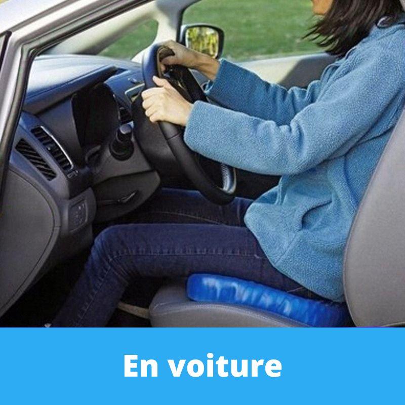 Le coussin d'assise anti escarres AUTOYOUTH est adapté pour la voiture, même en été. La conception ergonomique du coussin et le matériau en gel favorise la fraîcheur même en été sur des sièges chauds.