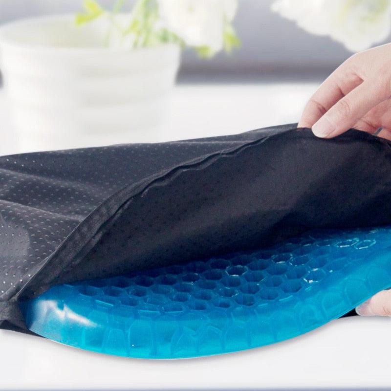 Coussin en gel de silicone alvéolé pour soulager les douleurs dorsales! - Mariessa.Blooming